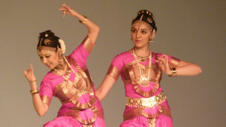 Photo of Indian dancers