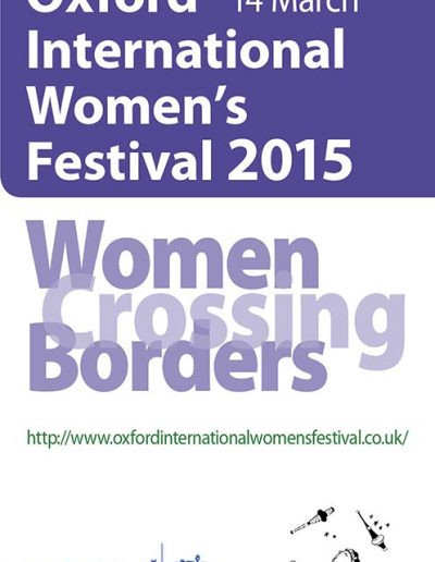 Cover for the OIWF festival programme 2015